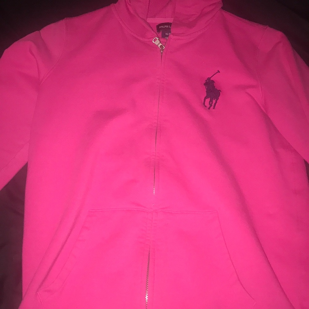 Pink Polo Jacket